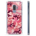 Samsung Galaxy S9+ Hybrid Case - Pink Camouflage