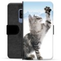 Samsung Galaxy S9+ Premium Wallet Case - Cat