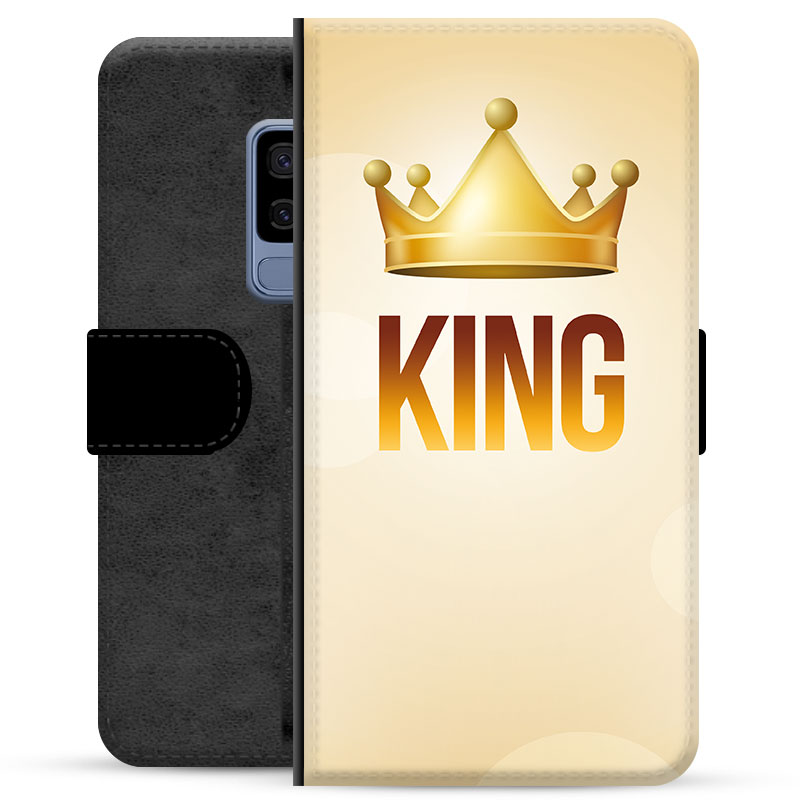 Samsung Galaxy S9+ Premium Wallet Case - King