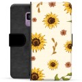Samsung Galaxy S9 Premium Wallet Case - Sunflower