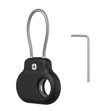 Samsung Galaxy SmartTag/SmartTag2 Silicone Case with Stainless Steel Wire