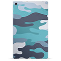 Samsung Galaxy Tab A 10.1 (2019) TPU Case - Blue Camouflage