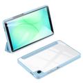 Samsung Galaxy Tab A11 Dux Ducis Toby Tri-Fold Smart Folio Case - Baby Blue