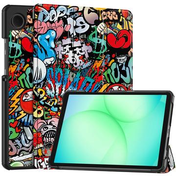 Samsung Galaxy Tab A11 Tri-Fold Series Smart Folio Case - Graffiti