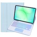 Samsung Galaxy Tab A11+ Bluetooth Keyboard Case - Baby Blue