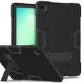 Samsung Galaxy Tab A11+ Robot Style Hybrid Case with Kickstand - Black