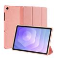 Samsung Galaxy Tab A11+ Dux Ducis Domo Tri-Fold Smart Folio Case - Pink
