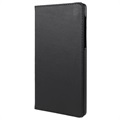 Samsung Galaxy Tab A7 Lite 360 Rotary Folio Case - Black