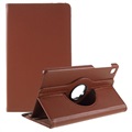 Samsung Galaxy Tab A7 Lite 360 Rotary Folio Case - Brown