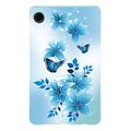 Samsung Galaxy Tab A9 Stylish Ultra-Slim TPU Case - Blue Butterfly