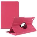 Samsung Galaxy Tab A9+ 360 Rotary Folio Case - Hot Pink
