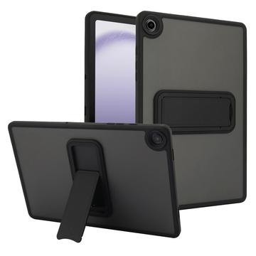 Samsung Galaxy Tab A9+ Shockproof Hybrid Case with Kickstand - Black