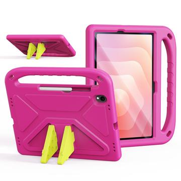 Samsung Galaxy Tab S11 Dux Ducis Puff Kids EVA Shockproof Case with Kickstand - Pink