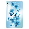 Samsung Galaxy Tab S11 Stylish Ultra-Slim TPU Case - Blue Butterfly