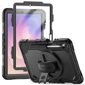 Samsung Galaxy Tab S11 Tech-Protect Solid360 Hybrid Case w. Strap - Black