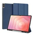 Samsung Galaxy Tab S11 Ultra Dux Ducis Domo Tri-Fold Smart Folio Case - Blue