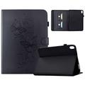 Samsung Galaxy Tab S12+ Butterfly Smart Folio Case with Card Slots - Black