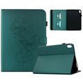 Samsung Galaxy Tab S12+ Butterfly Smart Folio Case with Card Slots - Green