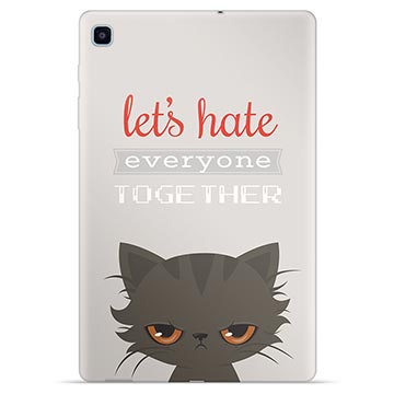 Samsung Galaxy Tab S6 Lite 2020/2022 TPU Case - Angry Cat