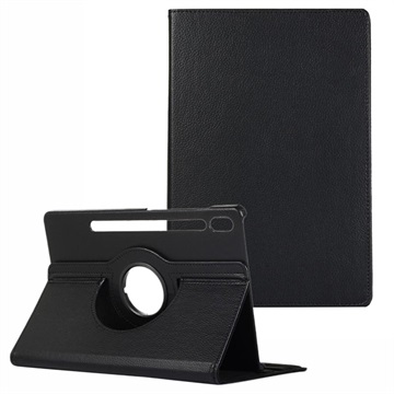 Samsung Galaxy Tab S7 FE 360 Rotary Folio Case - Black