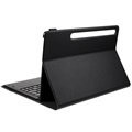 Samsung Galaxy Tab S7+/S7 FE/S8+ Bluetooth Keyboard Case - Black