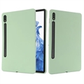 Samsung Galaxy Tab S8/S7 Liquid Silicone Case (Open Box - Excellent) - Green