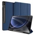 Samsung Galaxy Tab S9 FE+ Dux Ducis Domo Tri-Fold Smart Folio Case - Blue