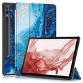 Samsung Galaxy Tab S9+ Tri-Fold Series Smart Folio Case - Sea Wave