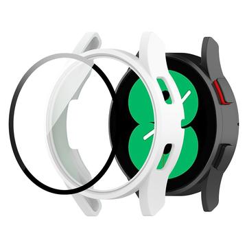 Samsung Galaxy Watch FE Plastic Case with Screen Protector - 40mm - White