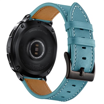 Samsung Galaxy Watch4/Watch4 Classic Leather Strap - Blue