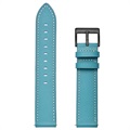 Samsung Galaxy Watch4/Watch4 Classic Leather Strap - Blue