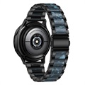 Samsung Galaxy Watch4/Watch4 Classic Stainless Steel Strap - Dark Blue / Black