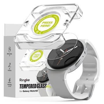 Samsung Galaxy Watch8 Ringke Easy Slide Tempered Glass Screen Protector - 44mm