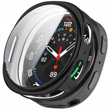 Samsung Galaxy Watch8 Tech-Protect Defense360 Case w. Screen Protector - 44mm - Black