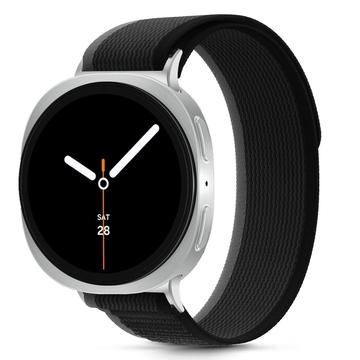 Samsung Galaxy Watch8/Watch8 Classic Tech-Protect Nylon Strap - 40/44/46mm - Black