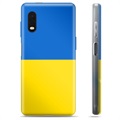 Samsung Galaxy Xcover Pro TPU Case Ukrainian Flag - Yellow and Light Blue