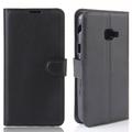 Samsung Galaxy Xcover 4/4s Wallet Case with Magnetic Closure - Black