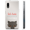 Samsung Galaxy Xcover Pro TPU Case - Angry Cat