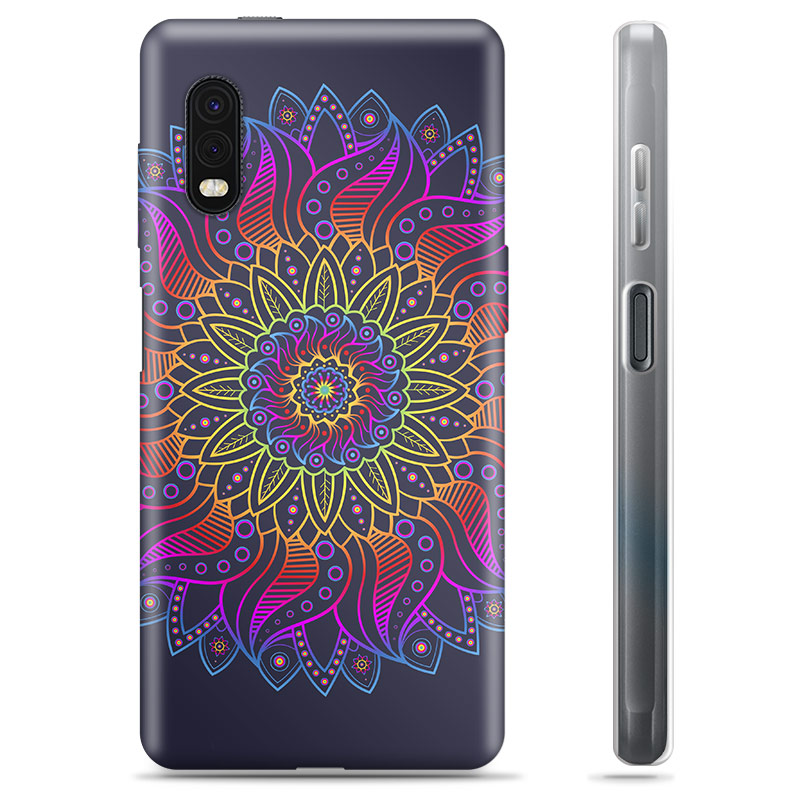 Samsung Galaxy Xcover Pro TPU Case Colorful Mandala