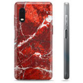 Samsung Galaxy Xcover Pro TPU Case - Red Marble