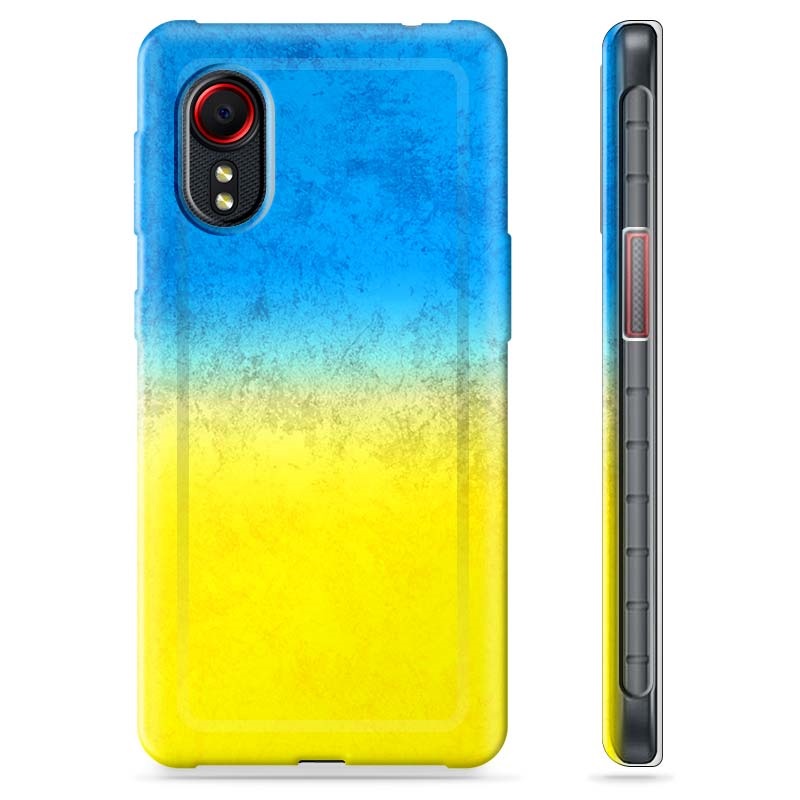 Samsung Galaxy Xcover 5 TPU Case Ukrainian Flag Two Tone