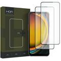Samsung Galaxy Xcover7 Hofi Premium Pro+ Tempered Glass Screen Protector - 9H - 2 Pcs. - Black Edge