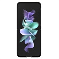 Samsung Galaxy Z Flip4 5G Stainless Steel Hybrid Case - Black