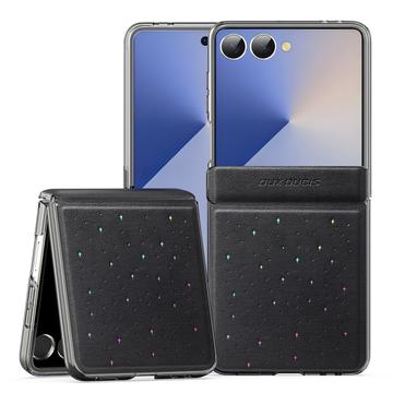 Samsung Galaxy Z Flip7 Dux Ducis Stex Star Pattern Case - Black