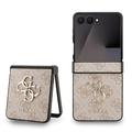 Samsung Galaxy Z Flip7 Guess 4G Big Metal Logo Hybrid Case