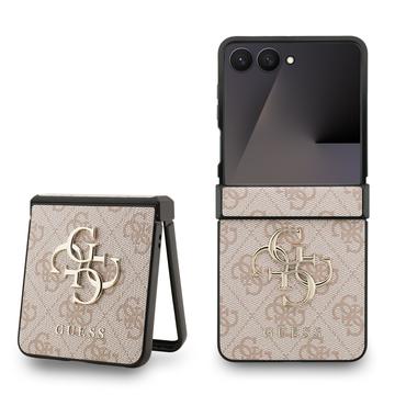 Samsung Galaxy Z Flip7 Guess 4G Big Metal Logo Hybrid Case