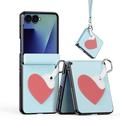 Samsung Galaxy Z Flip8 Dux Ducis Luvy Case with Finger Ring/Hand Strap