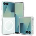 Samsung Galaxy Z Flip8 Hybrid Case - MagSafe Compatible - Transparent