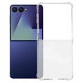 Samsung Galaxy Z Flip8 Shockproof Silicone Case - Transparent
