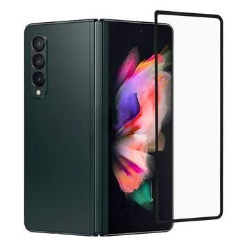 Samsung Galaxy Z Fold3 5G Rurihai Full Cover Tempered Glass Screen Protector - 9H - Black Edge